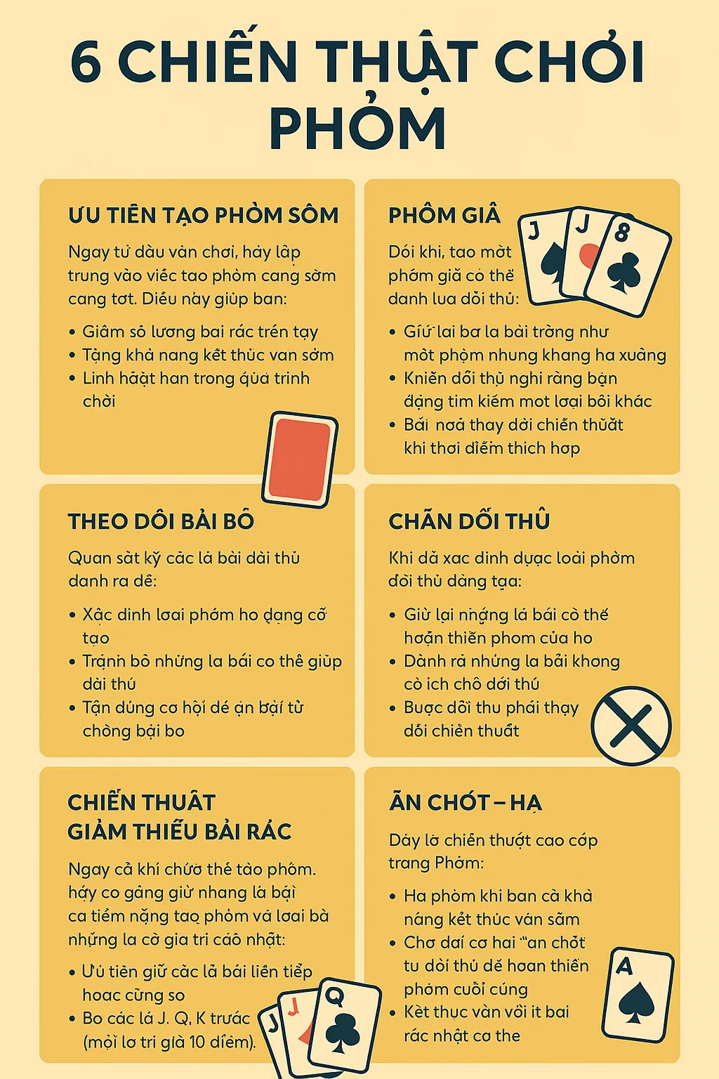 chiến thuật chơi phỏm