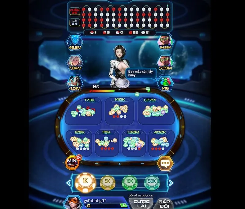 Cược xóc đĩa đổi thưởng 